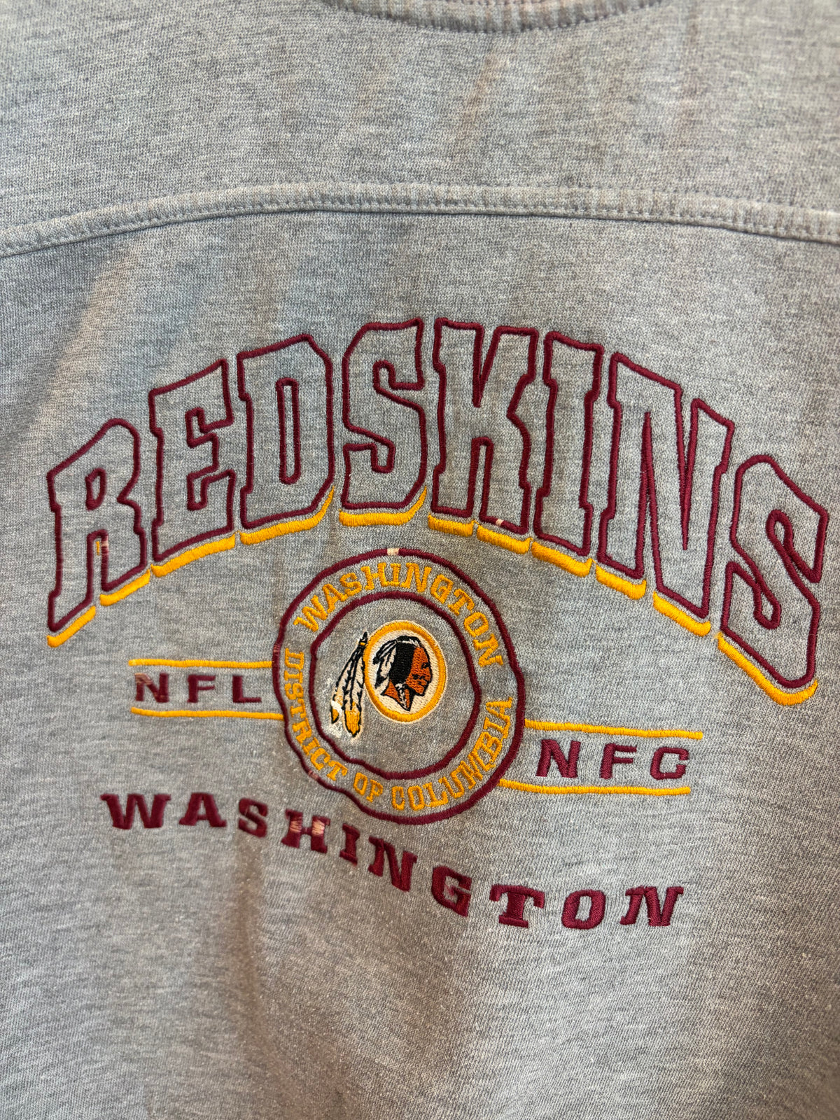 90s Washington Redskins Lee Embroidered Crewneck (Youth L)