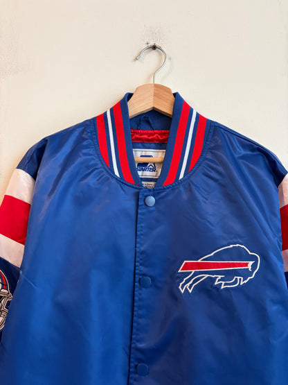 00s Buffalo Bills Starter Satin Jacket (L)