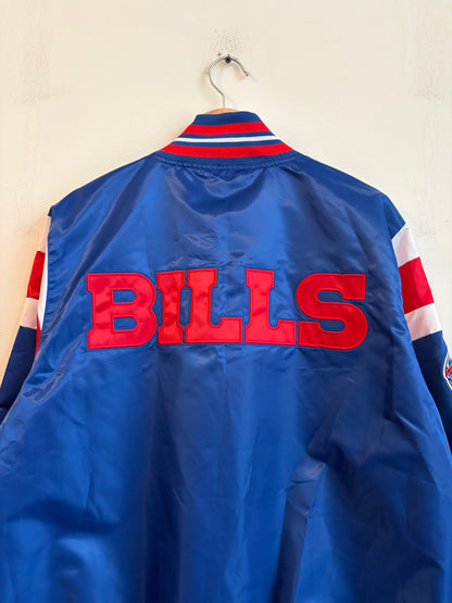00s Buffalo Bills Starter Satin Jacket (L)