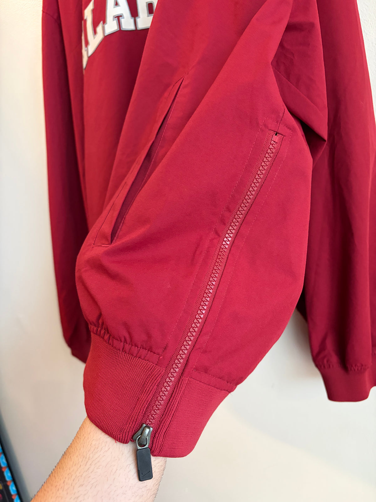 2010s Nike Alabama University Center Swoosh Windbreaker (XL)