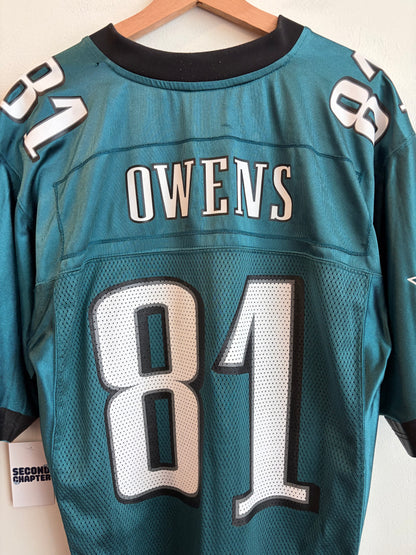 00s Owens 81 M Eagles Jersey
