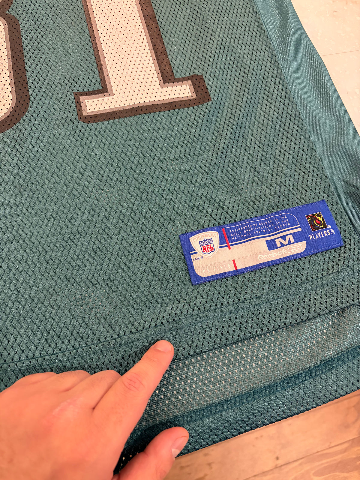 00s Owens 81 M Eagles Jersey