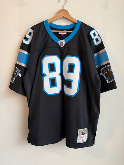 2010s Carolina Panthers Steve Smith Mitchell & Ness Jersey (XL)