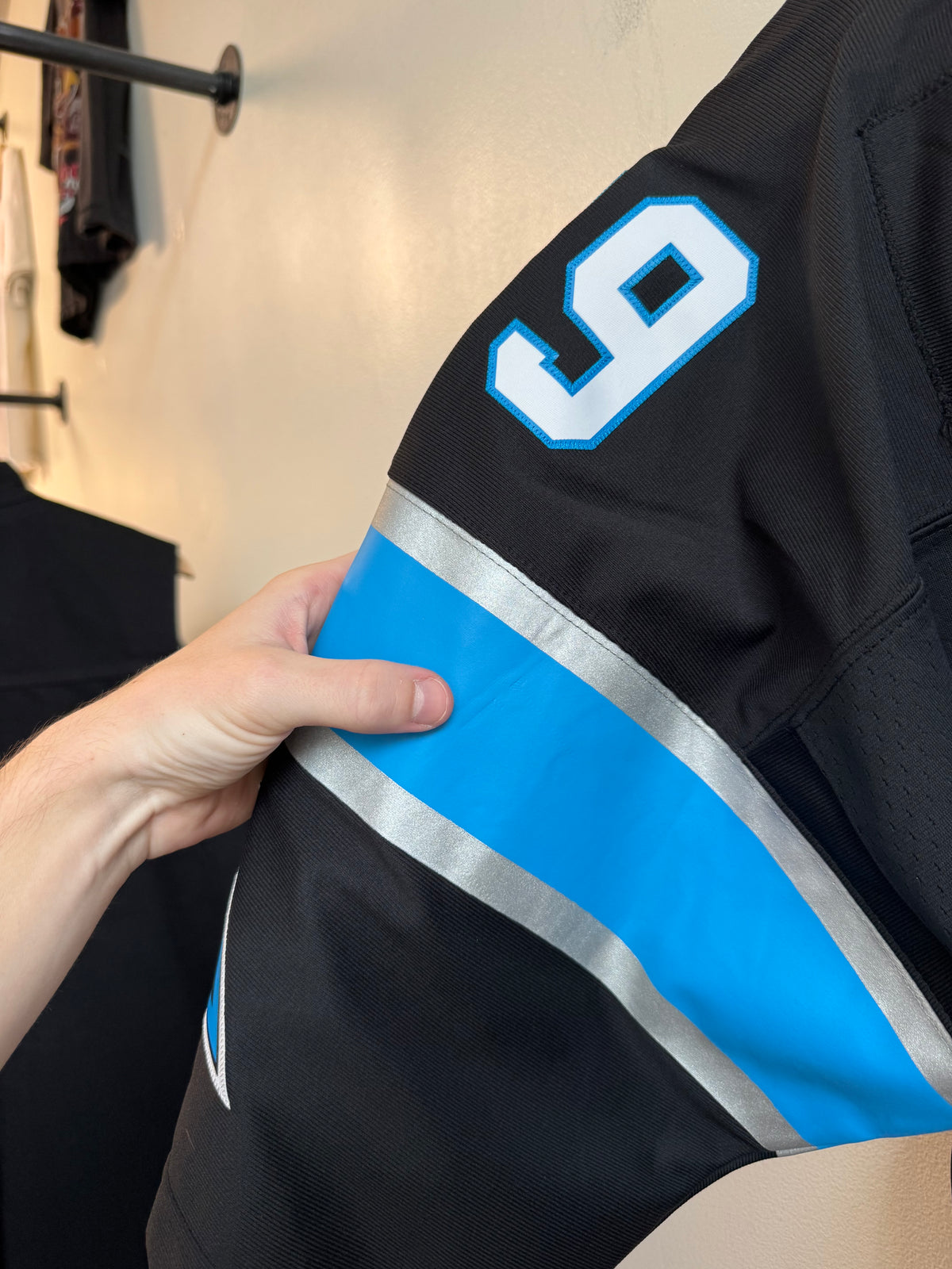 2010s Carolina Panthers Steve Smith Mitchell & Ness Jersey (XL)