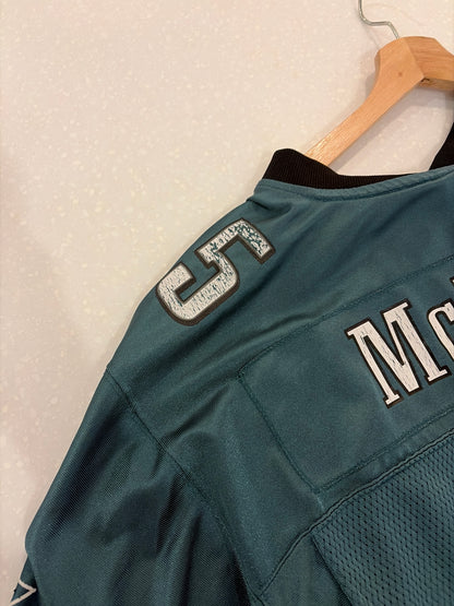 00s Philadelphia Eagles Donovan McNabb Cracked Reebok Jersey (M)