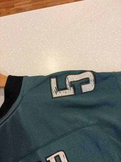 00s Philadelphia Eagles Donovan McNabb Cracked Reebok Jersey (M)